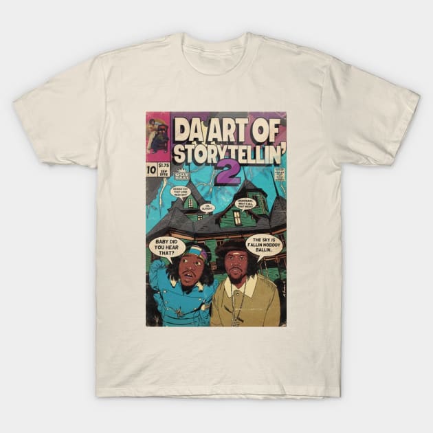 OUTKAST DA ART OF STORYTELLIN T-Shirt by pinkcomics